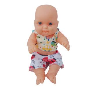 BEBE PLASTISOL CON ROPA