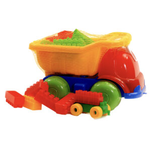 CAMION VOLCADOR con LADRILLOS